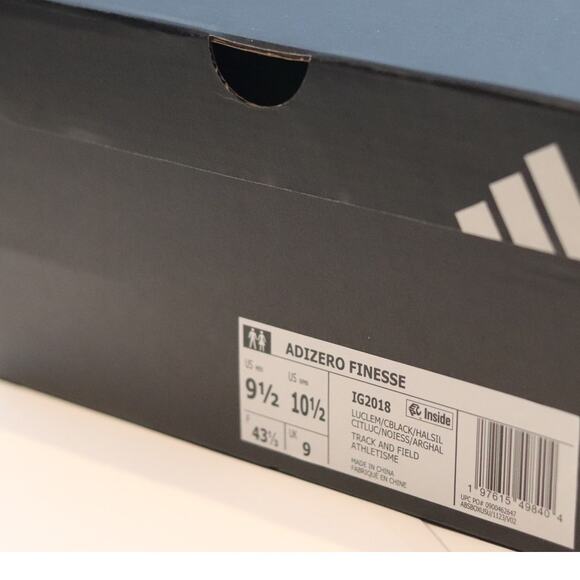 Adidas Adizero Finesse Sz 9.5 main image 6